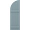 Ekena Millwork Americraft 5-Board (2 Batten) Wood Joined Board-n-Batten Shutters w/ Arch Top, ARW101BQ518X77SBH, PR ARW101BQ518X77SBH - alternate 9